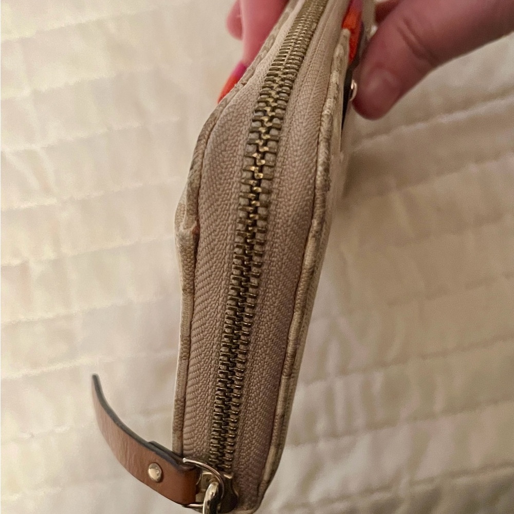 Kate Spade Stucco Beige and Tan Long Wallet - Picture 15 of 15